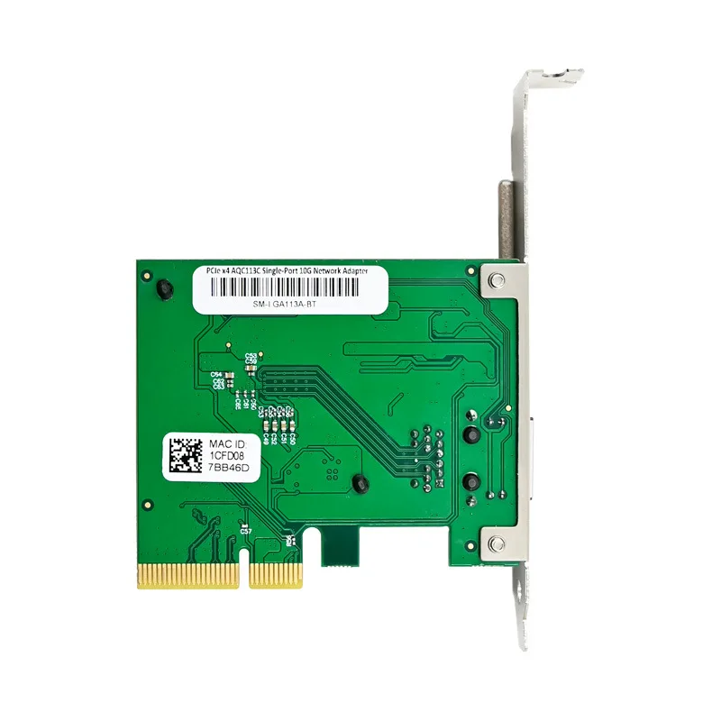 10Gbps Pcie إلى RJ45 لبطاقة الشبكة Marvell AQC113C جيجابت إيثرنت PCI Express LAN محول 1G/2.5G/5G/10Gbps RJ45