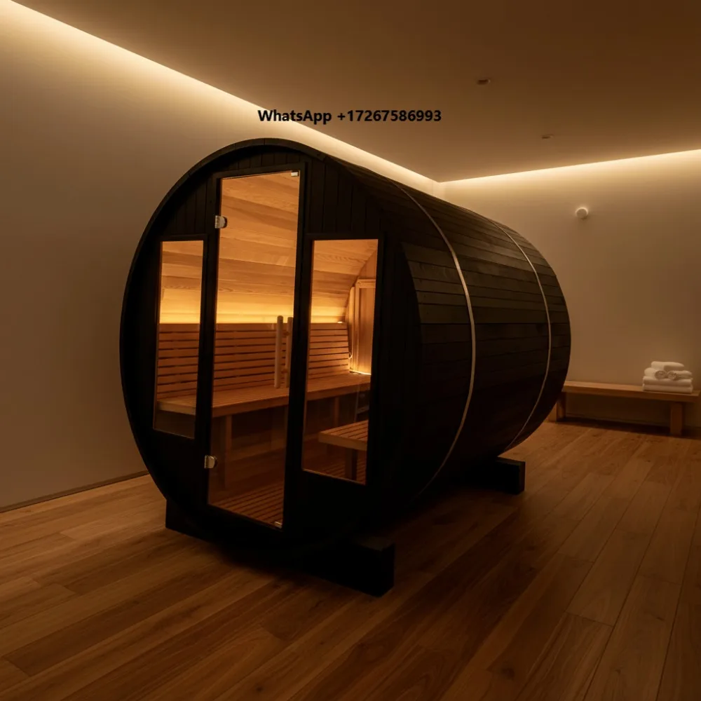 Exquisite and Comfortable Sauna Rooms Manufacturer Modern Sauna Room Customizable Size Traditional Wood Sauna Room