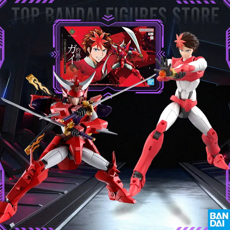 bandai-genuine-30mf-yoroi-shinden-samurai-[ronin-warriors]-gai-of-the-heat-in-stock-model-kit-action-figure-collectible-toygift
