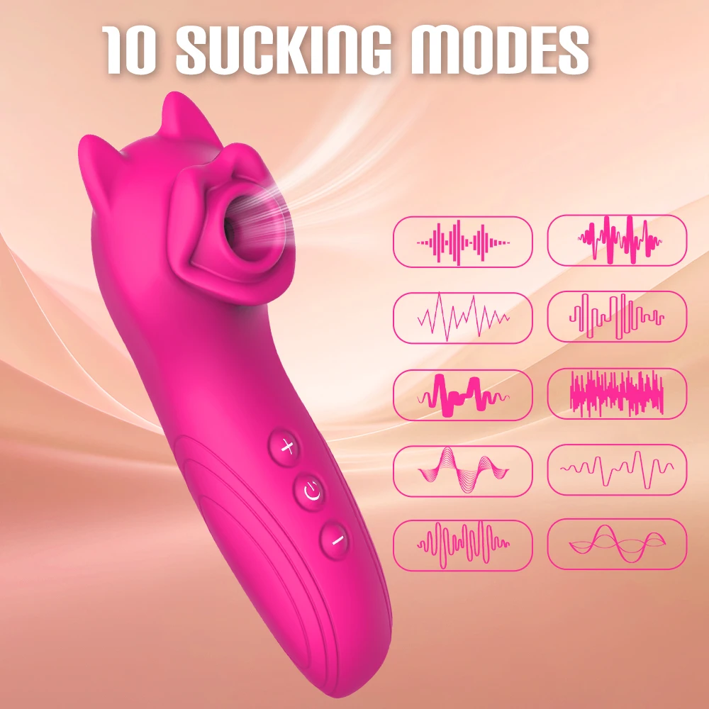 Powerful Clit Sucker Vibrator Sucking Blowjob Clitoris Stimulator Nipple Vagina Pussy Pump Etotic Sex Toys for Women Masturbator view 2