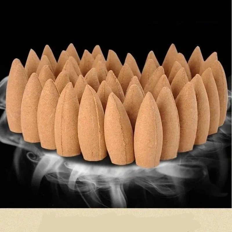 38Pcs Backflow Incense Cones Flavor Natural Cone Incense Floral Lavender Sandalwood Aromatherapy Home Fragrance aromatherapy