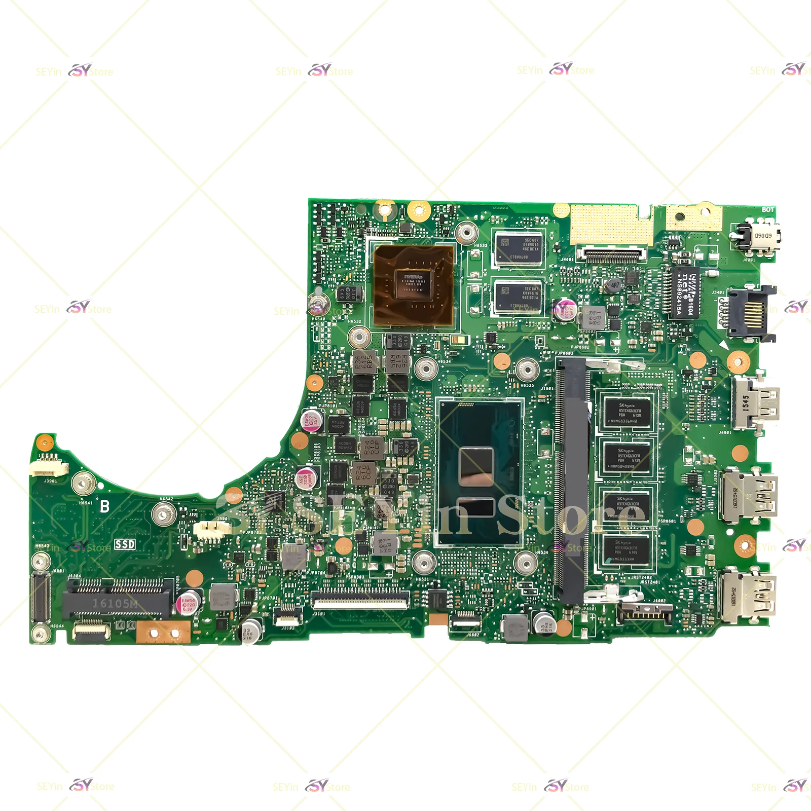 K401UB Mainboard For ASUS K401 K401U A401U K401UQ K401UQK Laptop Motherboard 4G/8G-RAM I3 I5-6200U I7-6500U GT940M/V2G