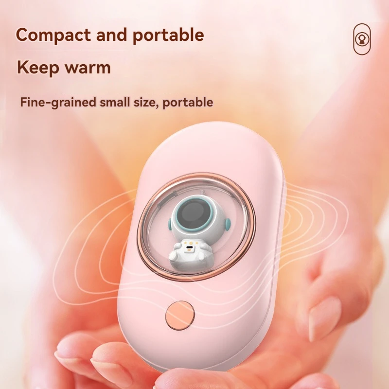 New Christmas Winter Mini USB Rechargeable Hand Warmer Electric Heater Pocket Warmer high-capacity Winter Sonny Angel Gift