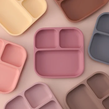 Silicone Kids Suction Plate 1