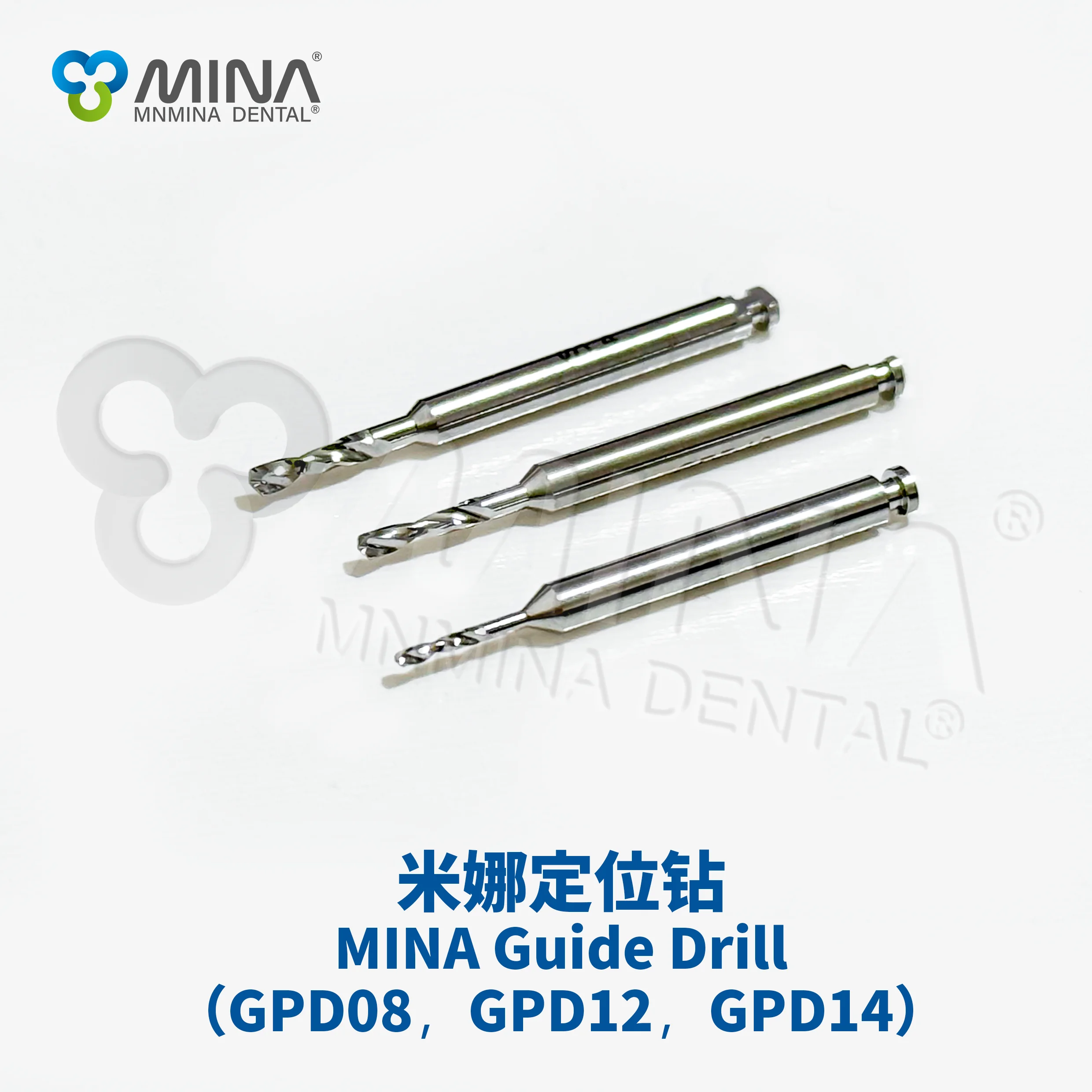 Mina Manual Dental Guide Drill for Surgical Implant Instruments Positioning Drill