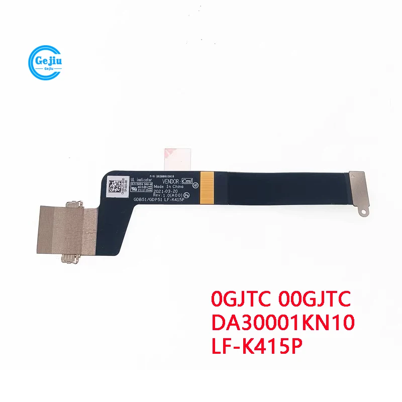 

New Original Laptop Lcd EDP FPC Cable for Dell XPS 15 9500 9510 Precision 5550 5560 GDB51 GDP51 0GJTC 00GJTC DA30001KN10 LF