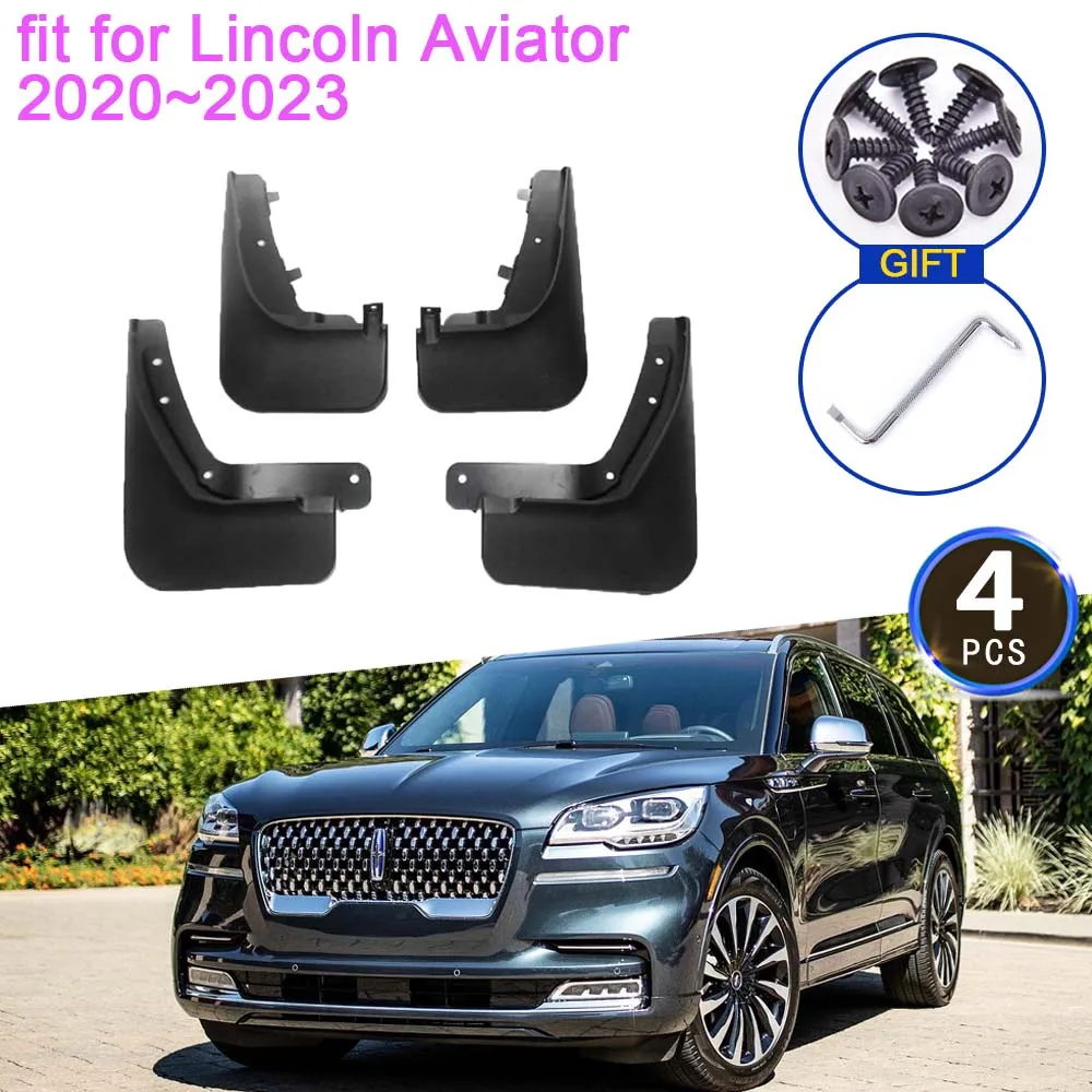 

Mudguards For Lincoln Aviator 2020~2023 Accessories 2021 2022 Mud Flaps Splash Guards Front Rear Wheels Fender Flare Car Stying