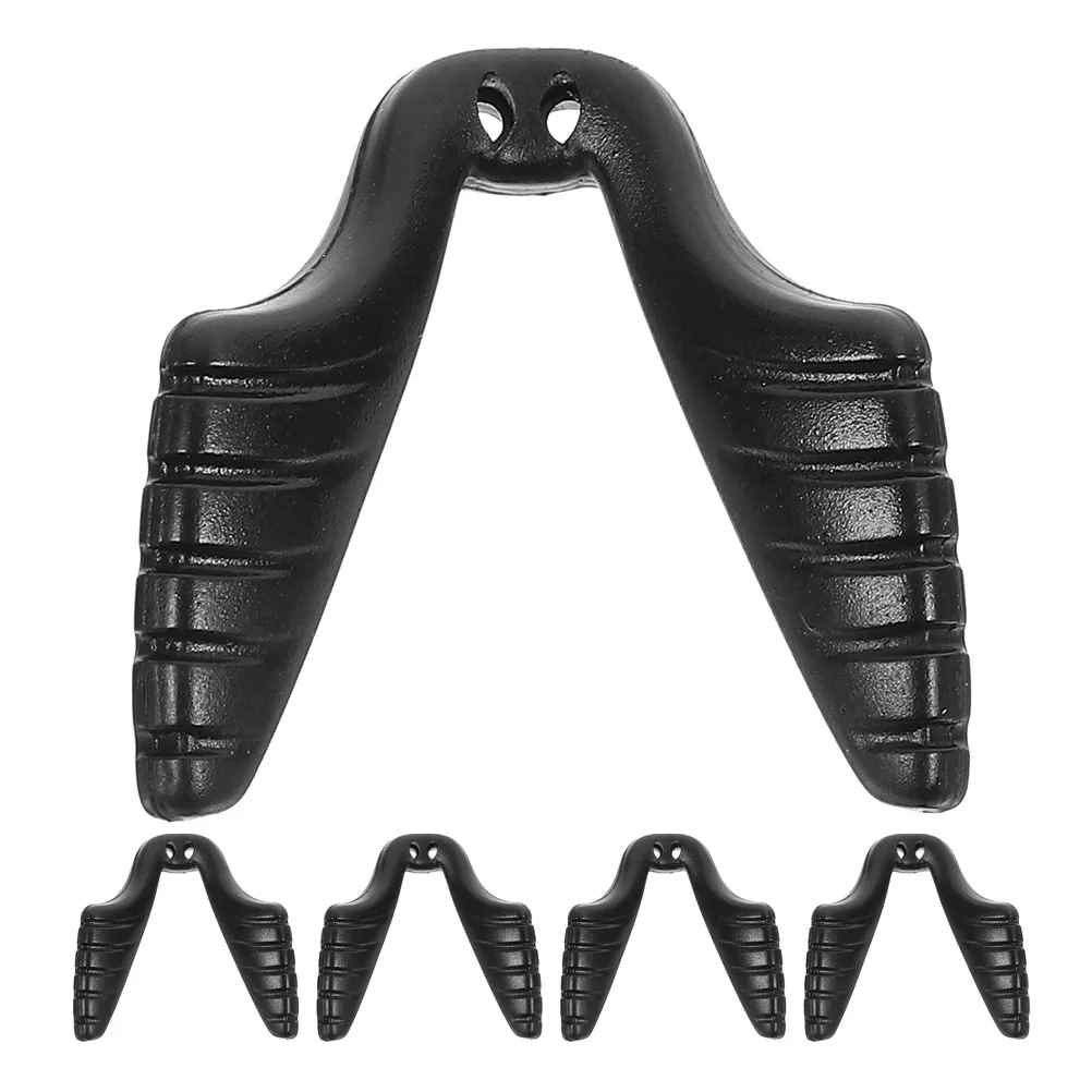 5Pcs U Shaped Glasses Nose Pads Soft Silicone Eyeglass Nose Pieces Non Slip for Cycling Running Outdoor Sports Sunglasses