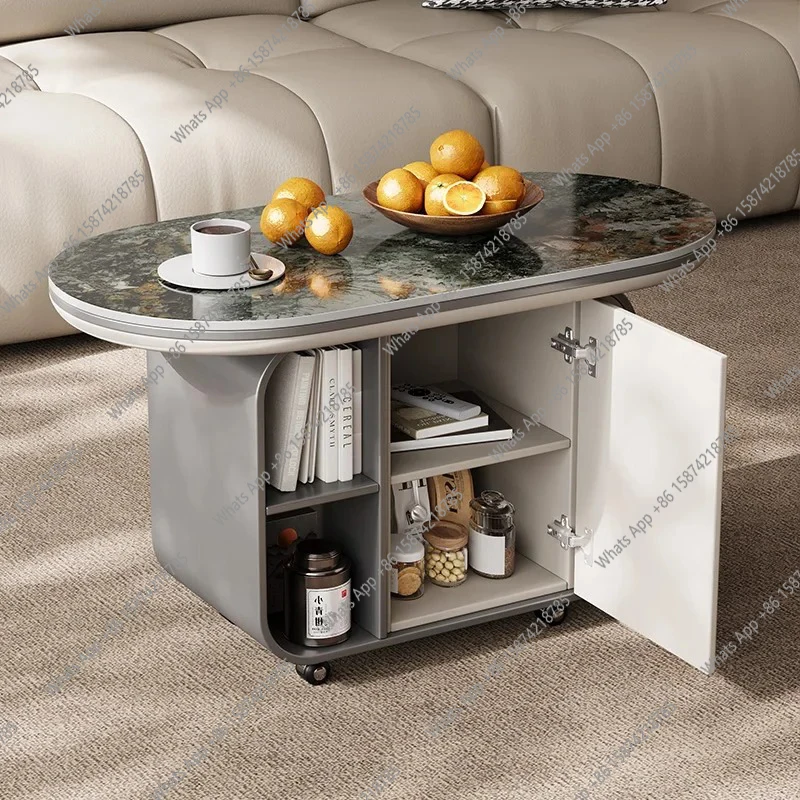 

Moving Delicacy Coffee Table Simple Modern Elegant Trendy Clear Computer Side Table Simple Vintage Mesas Bajas Home Furniture