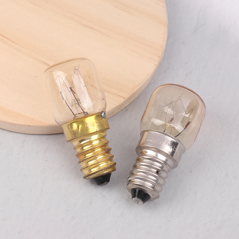 Запасные части для духовки Высокотемпературная лампа 120 В 25 Вт E14 300 градусов T22 Лампочки для микроволновой печи Лампы для пароварки Лампочки для соли