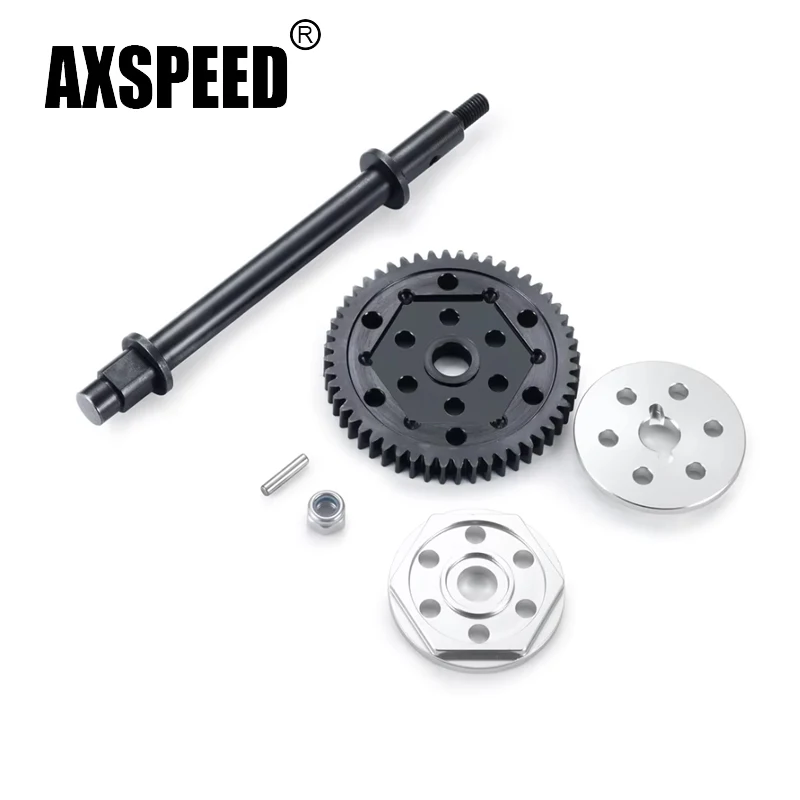

AXSPEED стальная коробка передач, набор модификаций для 1/6 RC гусеничного автомобиля, осевой SCX6 AXI05000, детали для обновления Jeep Wrangler