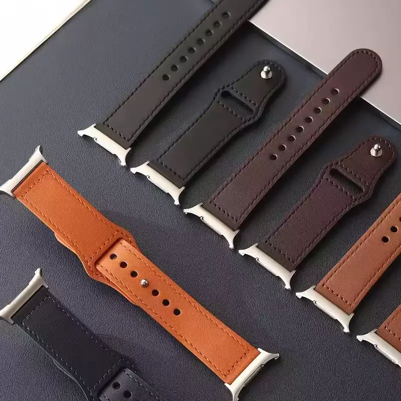 Cinturino per orologio in pelle per Samsung Galaxy Watch 8 Classic 2025 Watch8 cinturini Accessori per Samsung Galaxy Watch 8 40mm/44mm