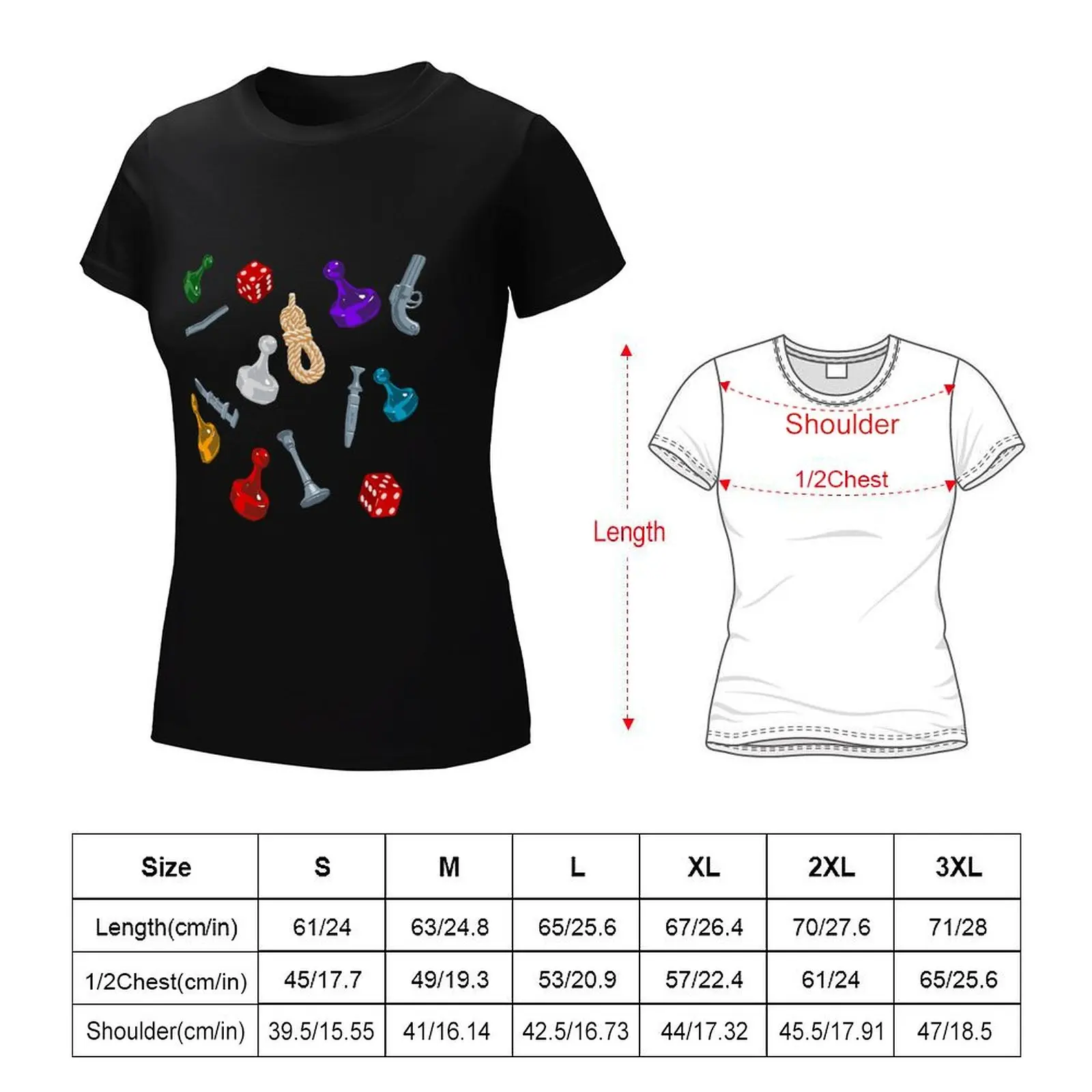 Ottieni un punto t-shirt vestiti estetici customizeds Top donna