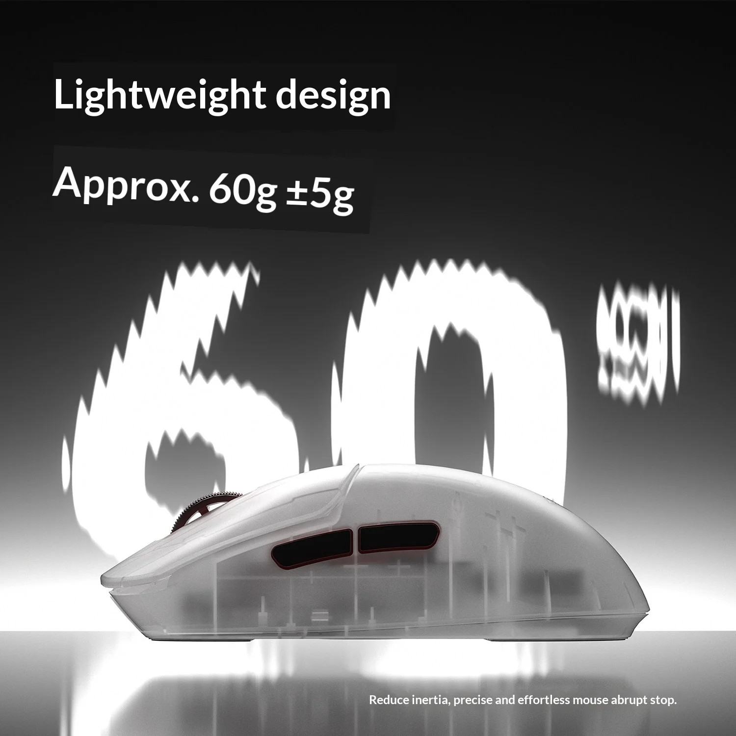 AULA SC580 EVO Mouse Tri Mode Wireless Mouse 8000Hz Polling Rate,500mAh,60grams Lightweight Gaming Mice PC Accessories