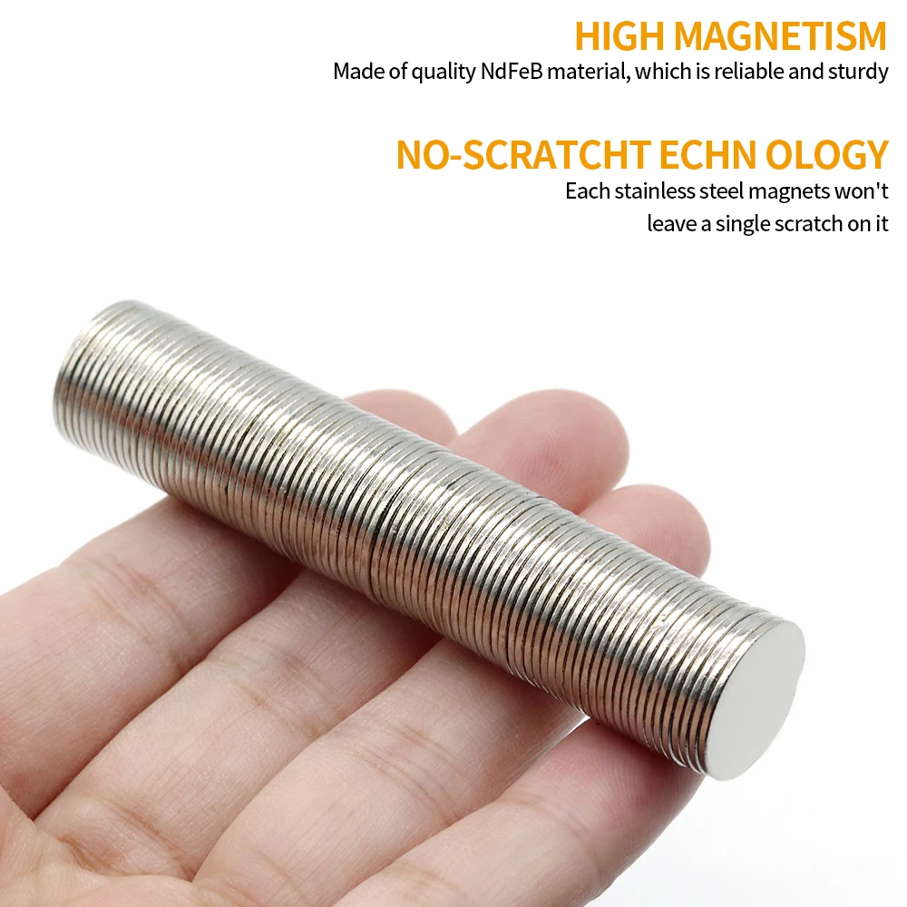 15mmX1mm Neodymium Magnet N35 Round Magnet Permanent NdFeB Super Strong Magnetic Imane Disc 15x1