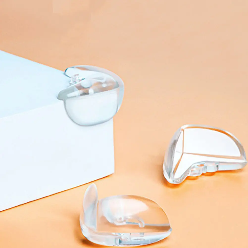 

10 шт. защитных уголков из высококачественного ПВХ для мебели, защита краев столов, для безопасности детей, для дома