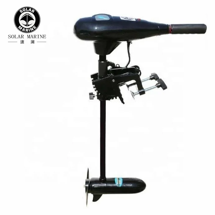 Solarmarine 40lb Thrust Outboard Electric Trolling Motor 12v For Fishing Inflatable Boat