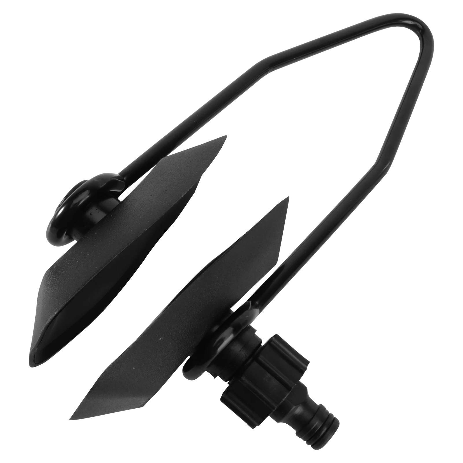 

Boat Motor Flusher Durable Black Coated Spring Steel Frame Quick Connect Hose Salt Sand Silt Removal Engine Test Outboard