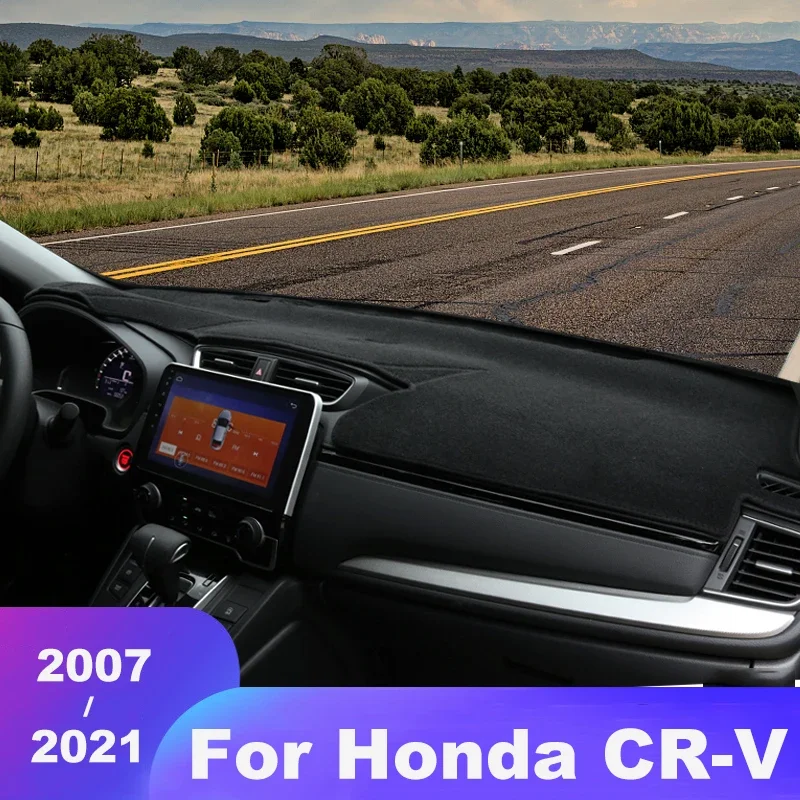 لوحة سيارة تجنب لوحة مضيئة منصة أداة مكتب غطاء الحصير السجاد لهوندا CR-V CRV 2007-2016 2017 2019 2020 2021 2022