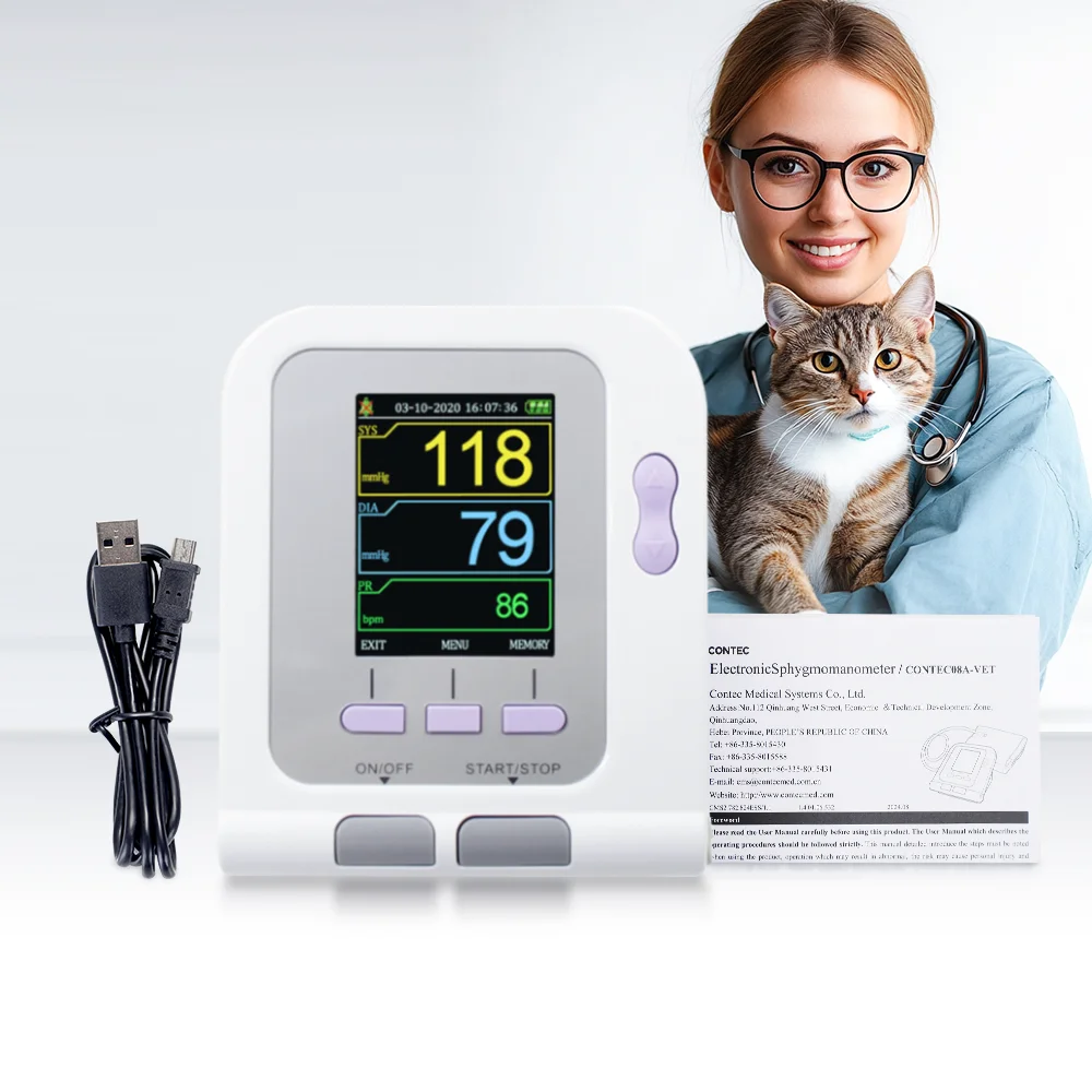 

CONTEC08A-VET veterinary pressure monitor Sphygmomanometer vet