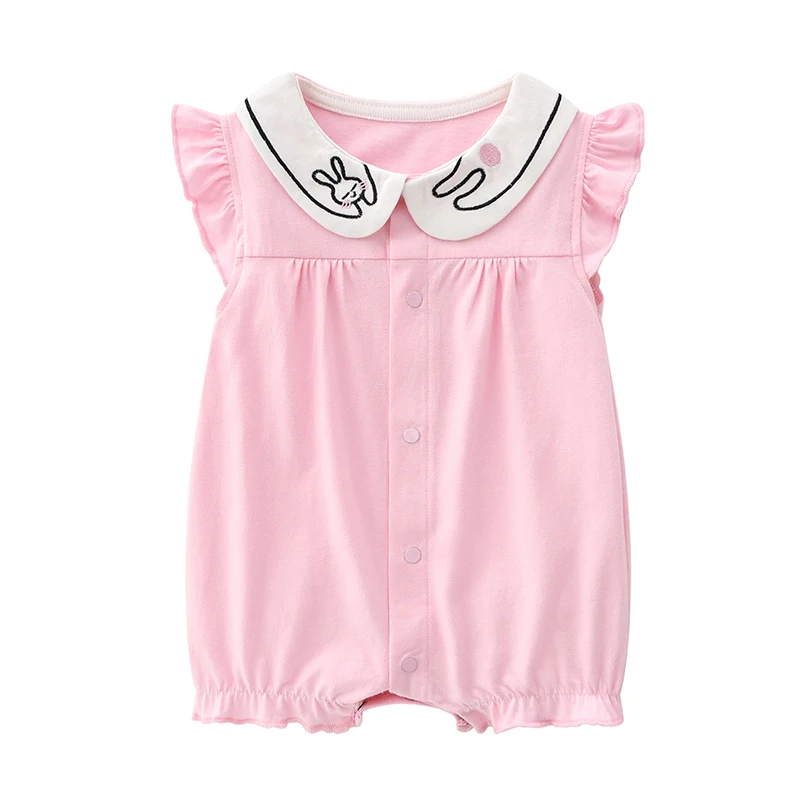 Newborn Clothes Summer Cute Baby Girl Baby Summer Clothes Thin Section 0 to 3 Months Infant Clothes