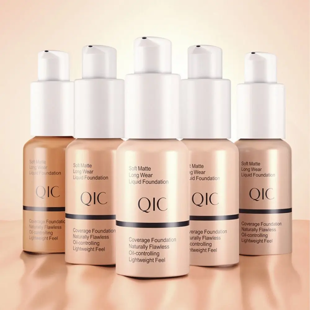 Invisible Pores Liquid Foundation, nicht fließend, schweißfest, Basiscreme für das Gesicht, 8 Stunden dauerhaftes flüssiges, langanhaltendes Make-up für die Gesichtskontur