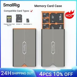 SmallRig Memory Card Case for Sony CFexpress Type-A Cards SD Cards Micro SD Cards for Action Cameras Drones Camera Rig -4107