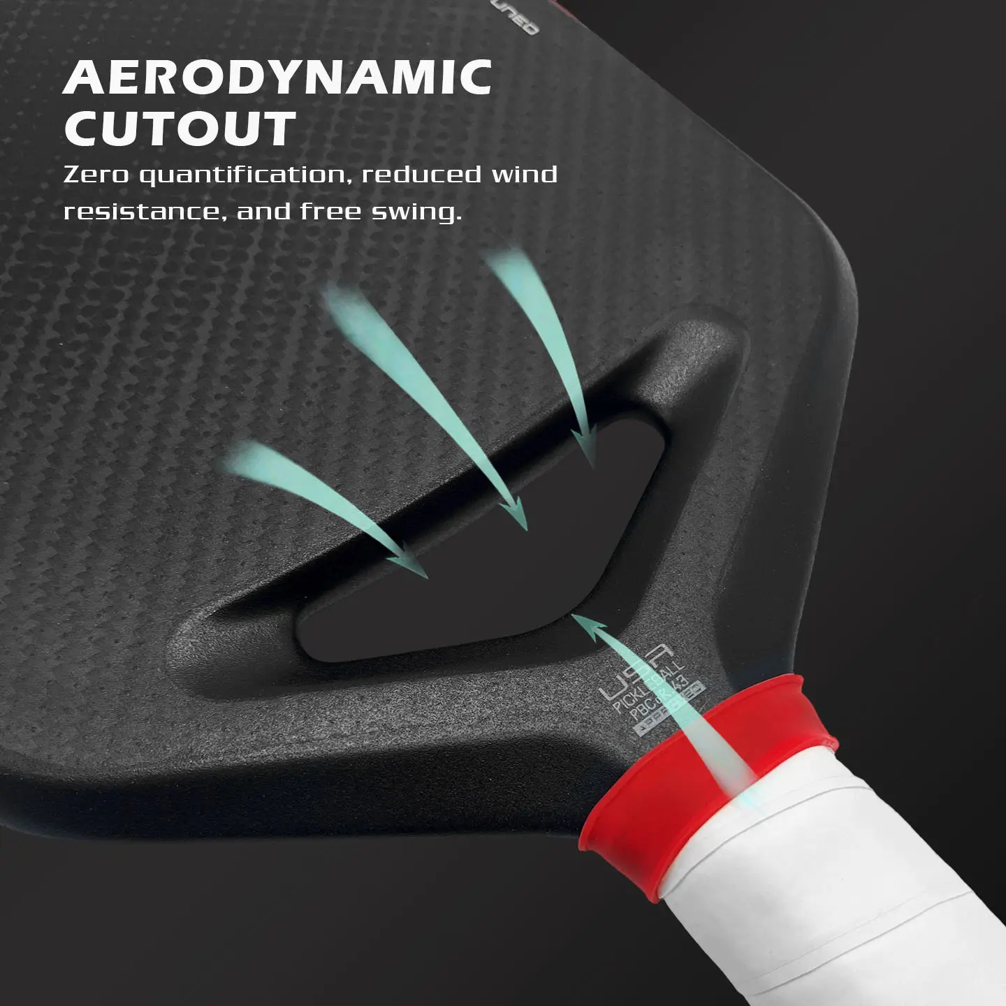 Picture 4: Pickleball Paddle Same Style GEN5 PureFoam Core MOI Weights No Borders Hot Pressing