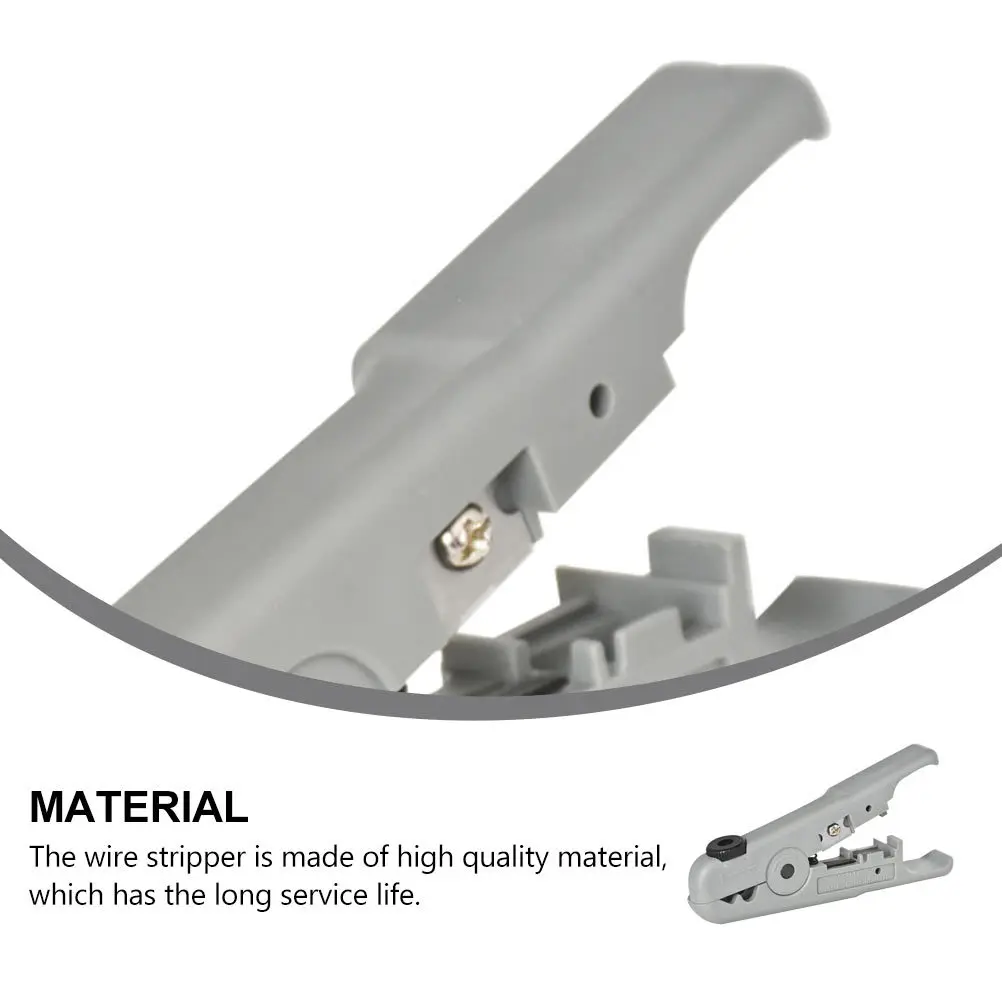 

1Pcs Ergonomic Wire Stripper Labor Saving Spring Design Electrician Wire Work Tool Portable and Reliable Electrician Hand Tool