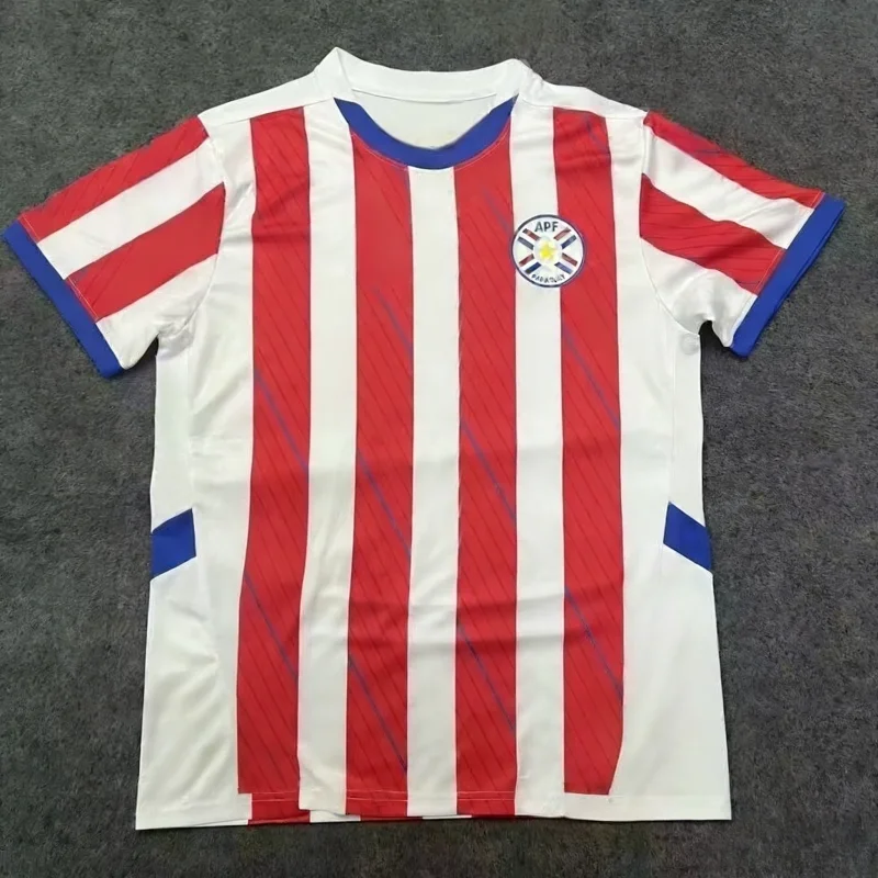 

Хит продаж 2026: Футболка-джерси сборной Парагвая, быстросохнущая, влагоотводящая, спортивная, в стиле Y2K, для мужчин, женщин и детей, комфортная, семейная.