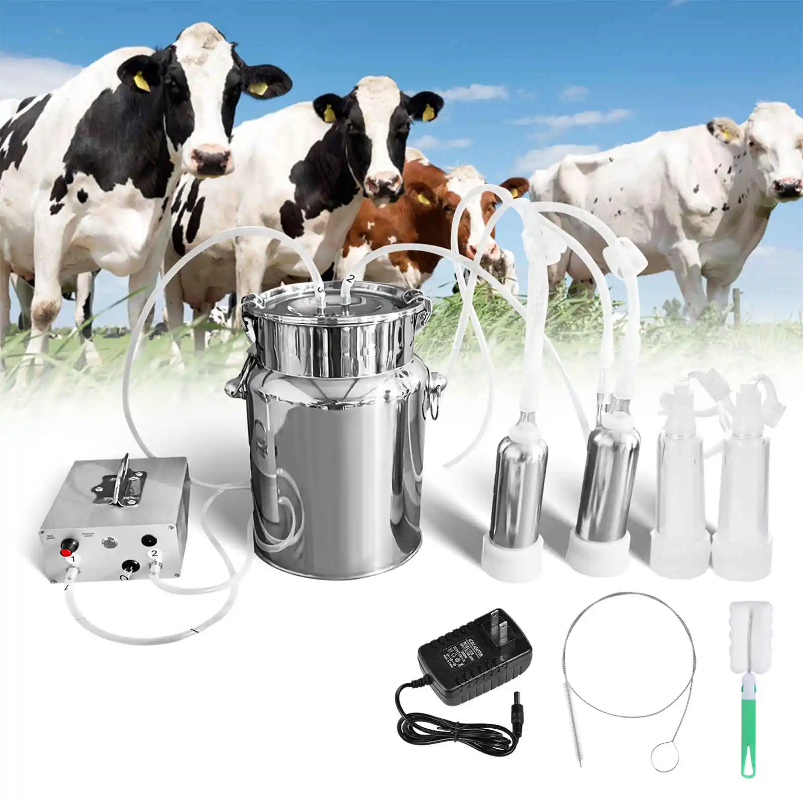 Cow Milker Machine …