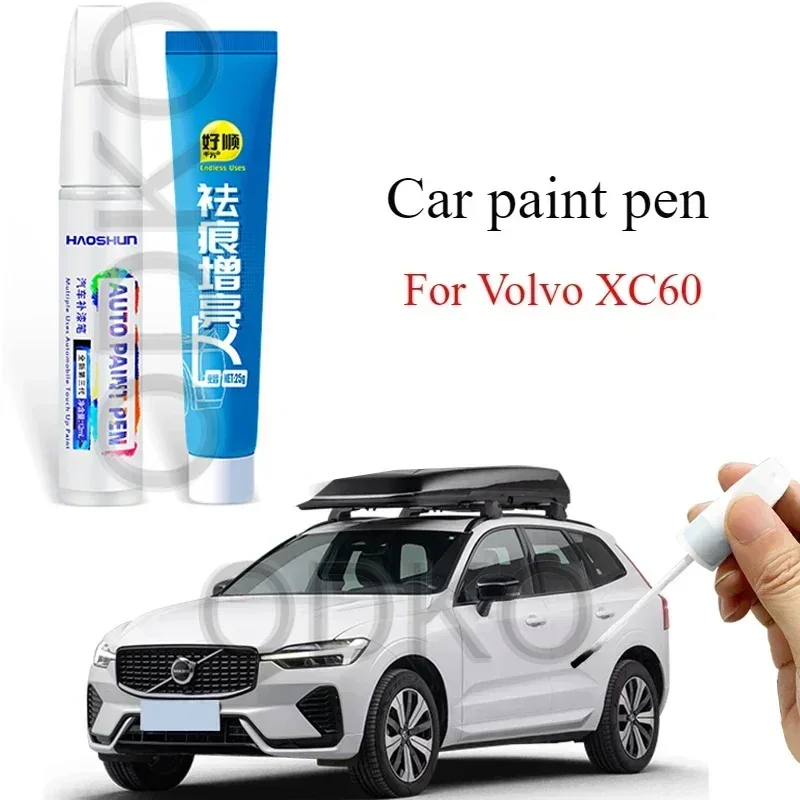 For Volvo XC60 Paint Pen Ice and Snow White Xc60 Auto Supplies Daquan Accessories Modified Original Car Paint Repair