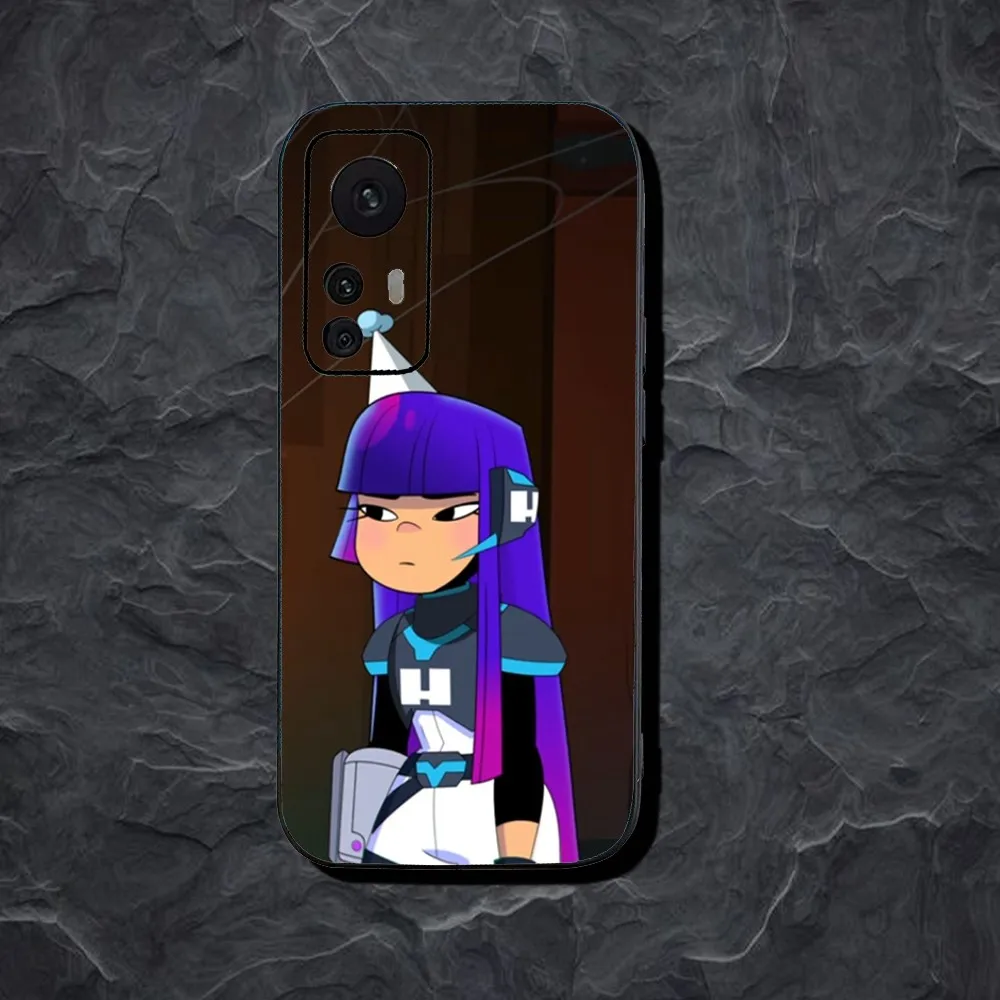 Casing ponsel g-glitch Techs Miko Five, casing hitam SUltra, casing ponsel untuk Xiaomi 11 Redmi Note 11 5G 8T 9A 9 10T Note8Pro Note9 12