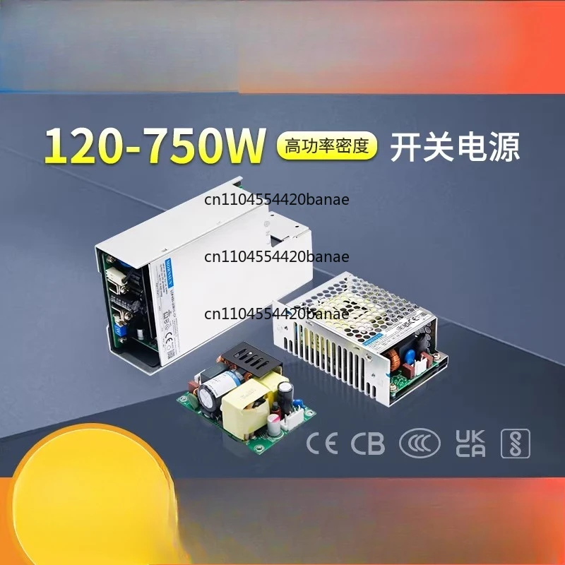 Jinshengyang LOF120-750W medical 24V switching power supply high power density with PFC220 to 12V24V