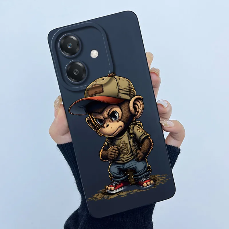 For OPPO A3 A3X A40 A40M Case Cartoon Cute Labubu Liquid Silicone Soft Back Cover For OPPOA3 OPPOA3X A3 X A 40 Phone Case Funda