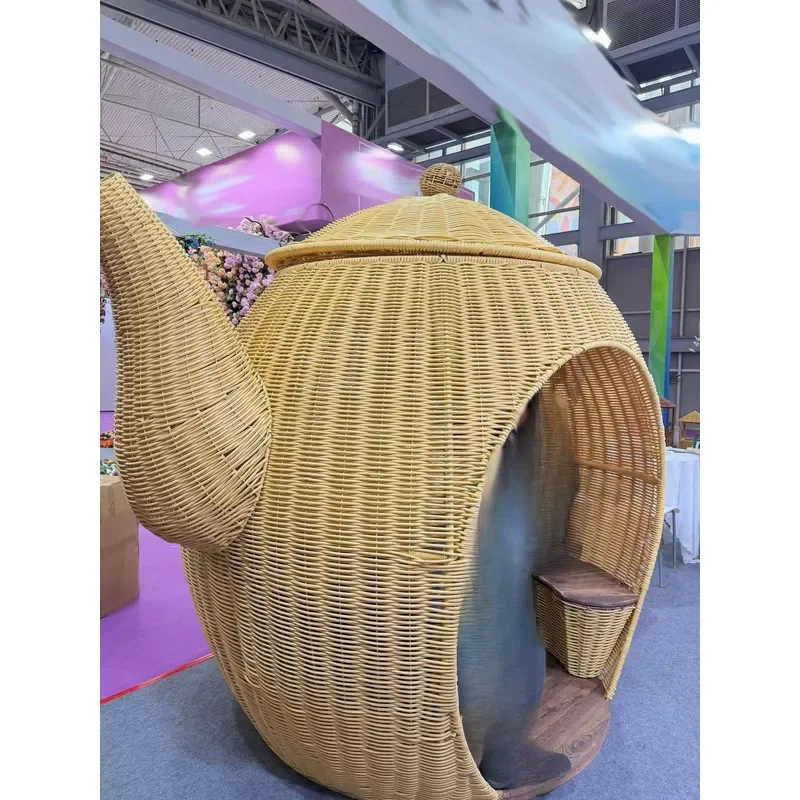 SPRING PLANTING Rattan Landscape Artificial Plant Wedding Flowers Artificial Outdoor Landscape Ornament