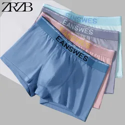 Brand Underwear Men Pure Cotton Sexy Men's Panties Man Boxers Shorts Male Underpants Boxershorts Plus Size L-5XL