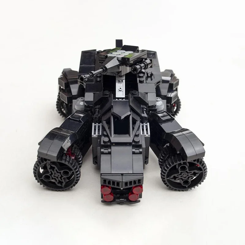 624 個 Moc クラシック映画車両アーカムナイトバットモービル車モデルビルディングブロッククリエイティブ組立レンガおもちゃ DIY プレゼント