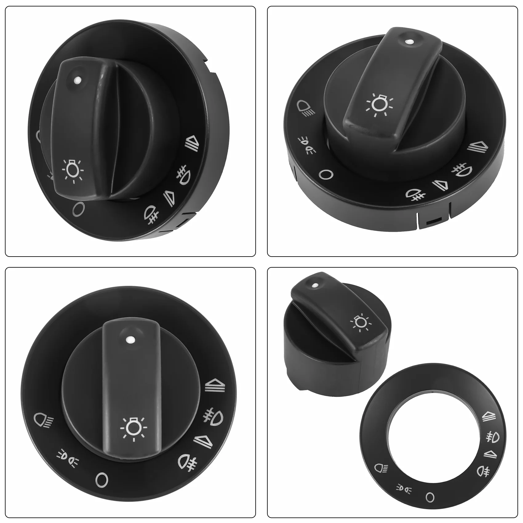غطاء مفتاح الضباب الأمامي للسيارة ، لوحة القيادة باهتة ، أودي A4 ، B6 ، B7