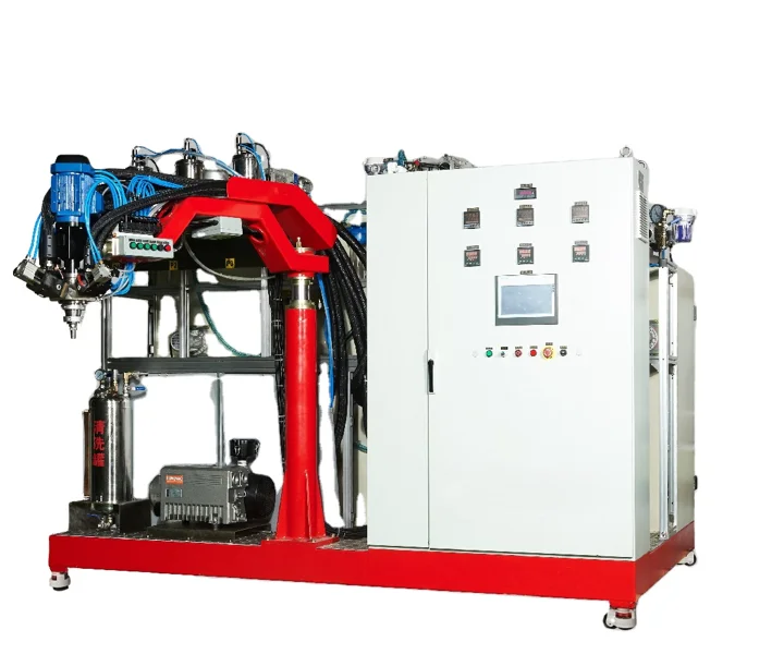 Attrezzatura per la produzione di solette per aumento del poliuretano Macchina per schiumare il cuscino in PU Macchina per schiuma di poliuretano per la cura del freddo per la produzione di stampi