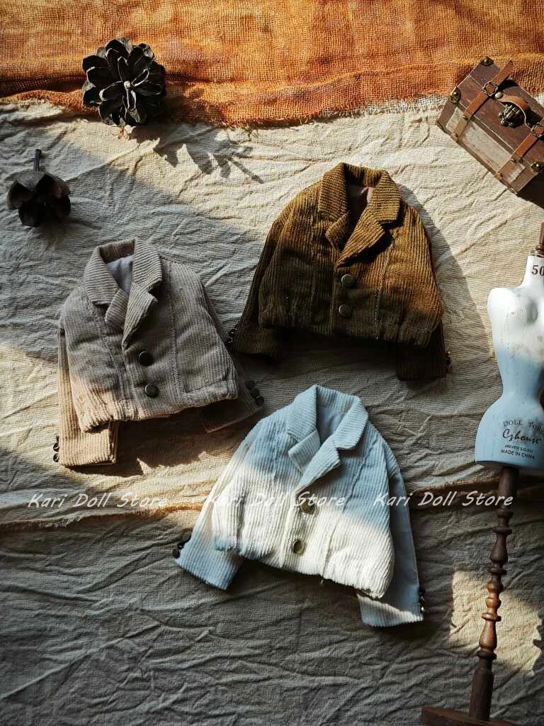 

2026 Kari Doll Clothes and skirts for Landazz Landoudou Landazz ob24 ob22Doll Corduroy short jacket