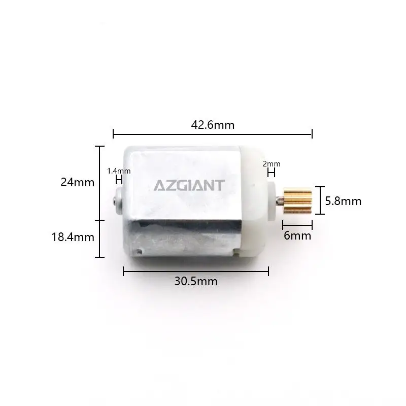 AZGIANT Fuel Tank Door Cap Actuator Locking Opener Motor for Citroën C4 Picasso C6 DS4 DS5 Replacement D565500 9678313180