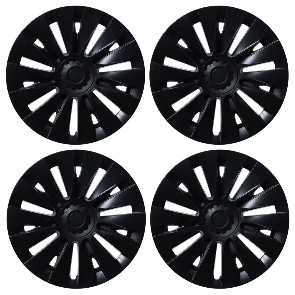 4PCS Hub Cap Performance Replacement Wheel Cap Automobile Full Rim Cover Accessories