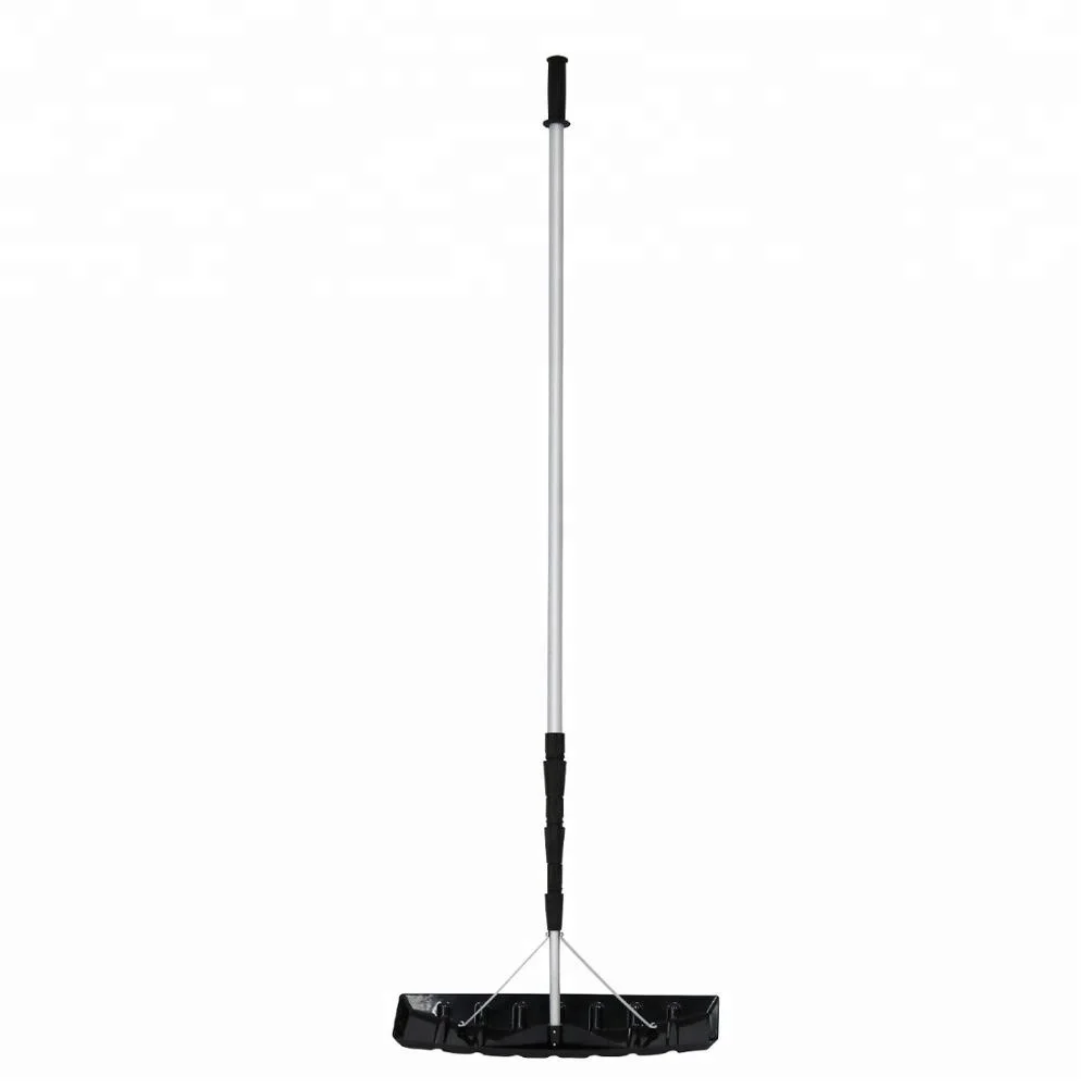 New heavy-duty retractable snow roof sweeper, lightweight aluminum alloy rod for residential snow removal