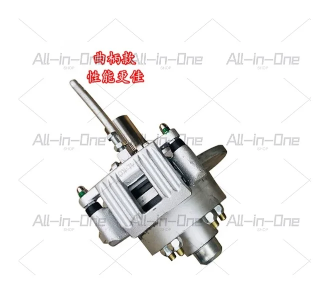 Trailer Disc Brake Assembly with Mechanical Cable Actuation - Fits Straight & Semi Axles, Includes Caliper & 5x114.3 Hub