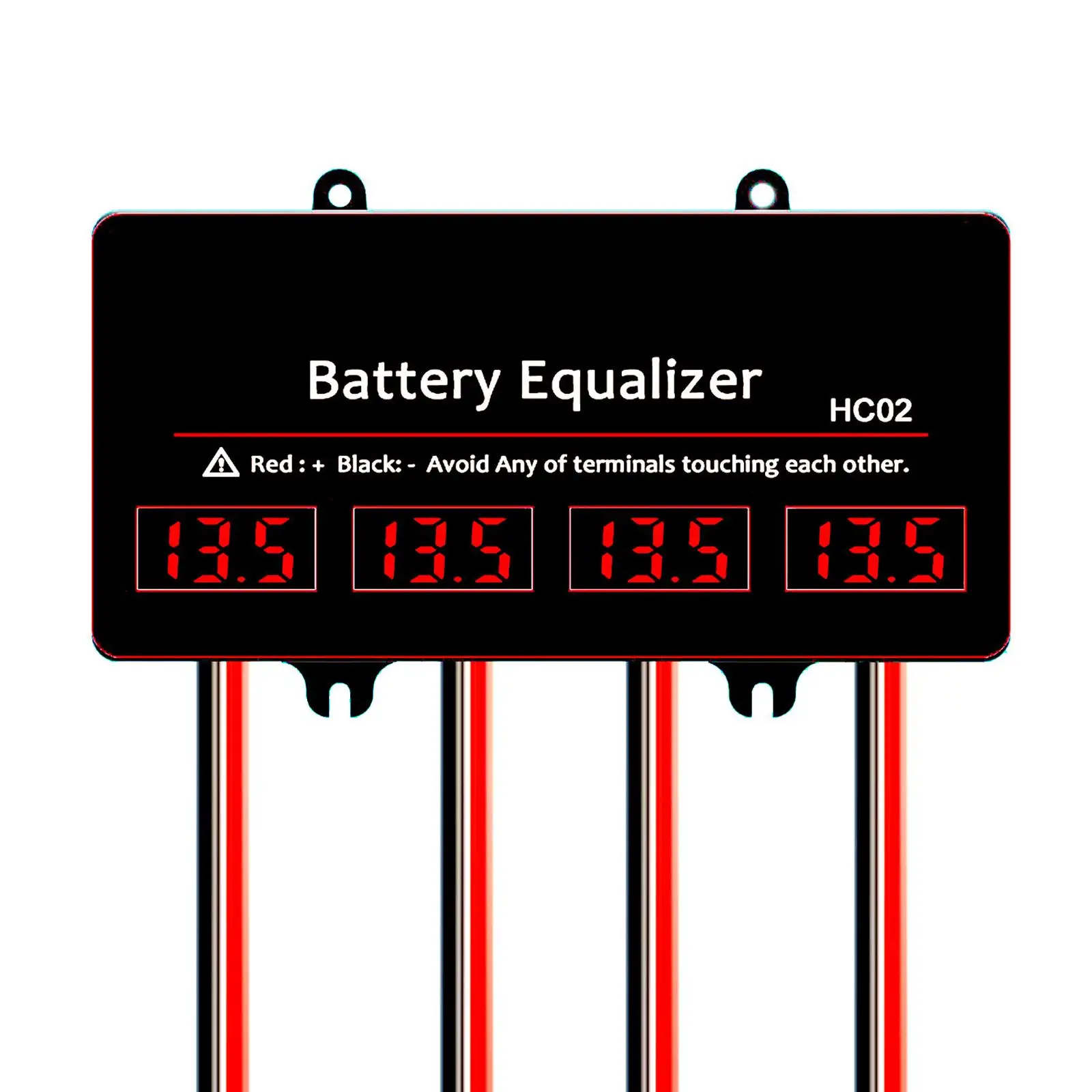Equalizer Balancer Voltage Balancer Keeps Batteries in Health LCD Display
