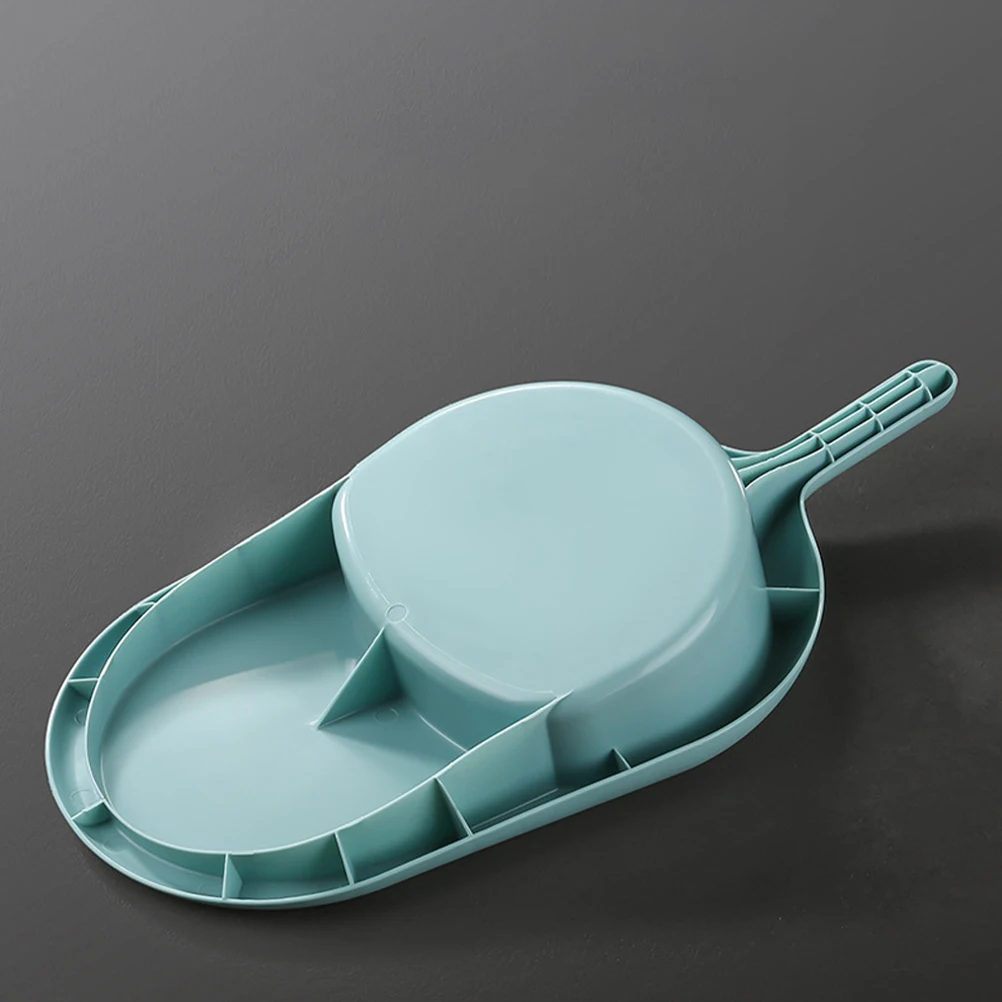 

Lidded Plastic Bedpan Portable Urinal Pot Lightweight Durable Elderly Patient Nursing Bed Pan Hospital Supply Bed Pans for Men