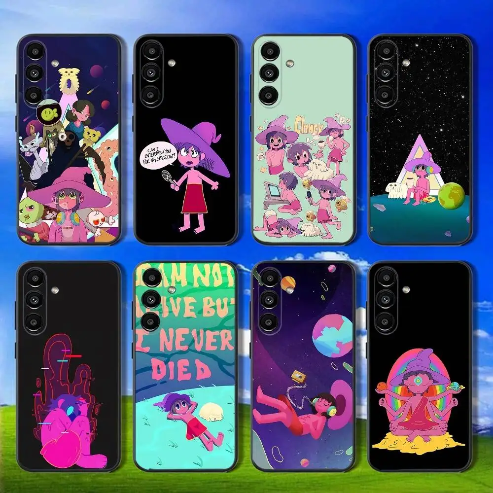 

The Midnight G-Gospel Phone Case For Samsung Galaxy A13,A21s,A22,A31,A32,A52,A53,A71,A80,Soft Black Shell