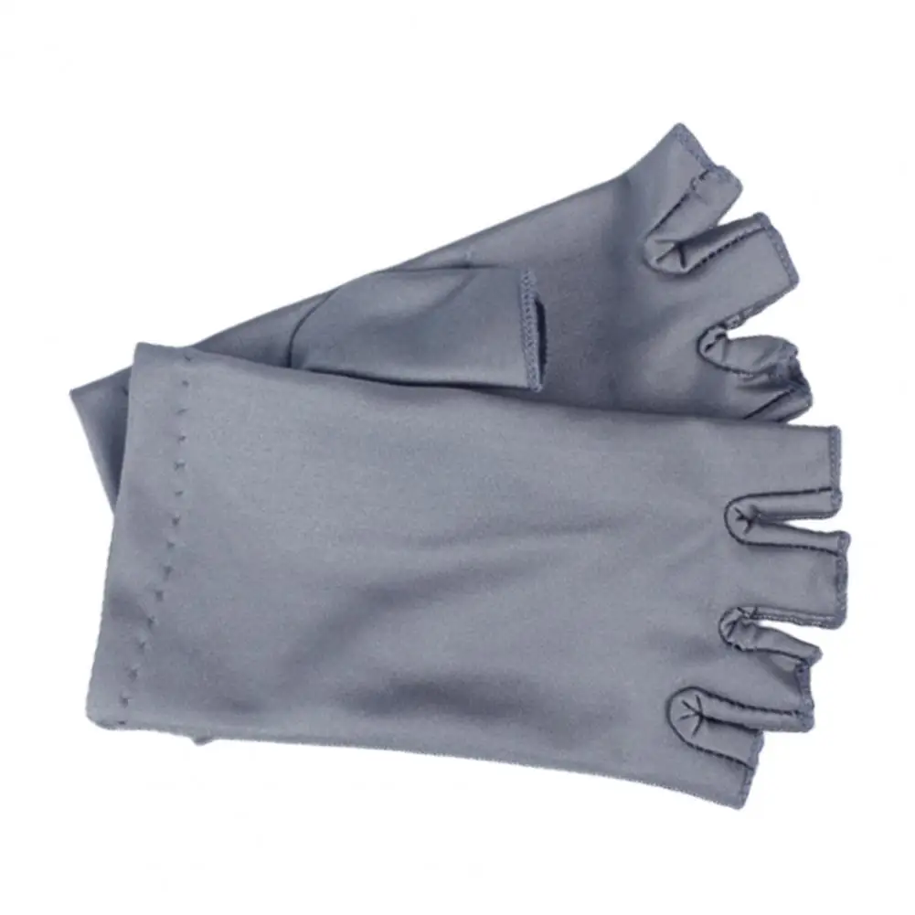 1 Pair Nail Lamp Gloves Durable 4 Colors Nail Gloves Professional UV Light Lamp Dryer Anti-UV Gloves for Salon