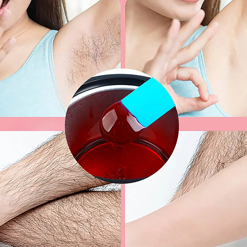 ملاقط شمع من السيليكون لمستحضرات التجميل ، غير لاصقة ، عصي إزالة الشعر ، أداة شمع الجسم ، عصي المكشط #2